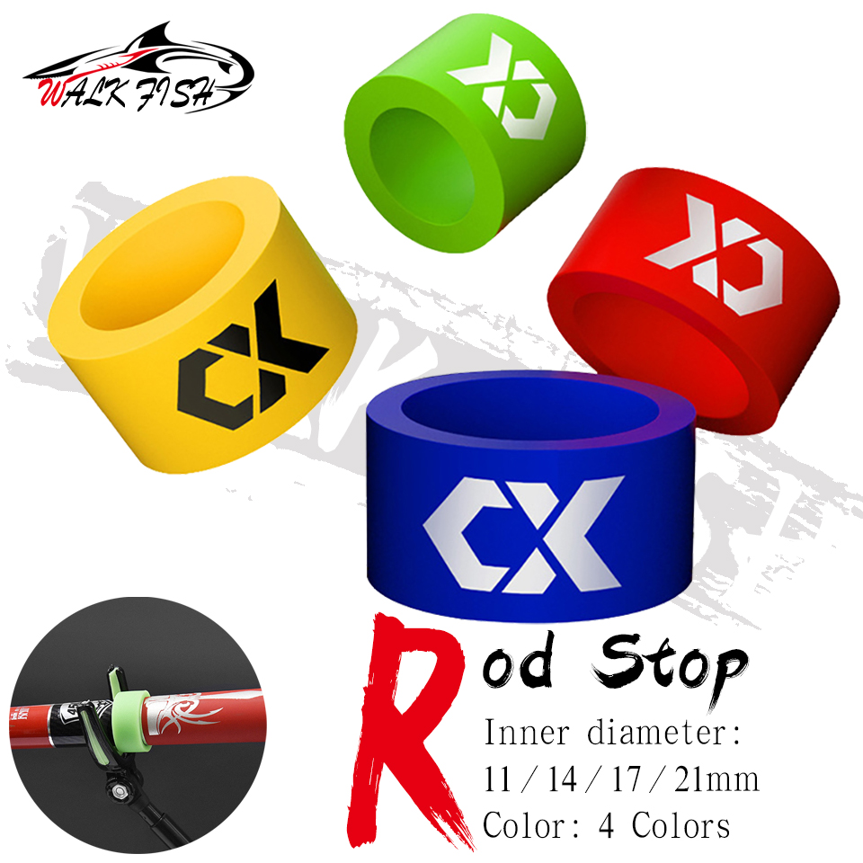 Vape Band Silicone - WALK FISH 4Pcs Nightglow Silicone Rod