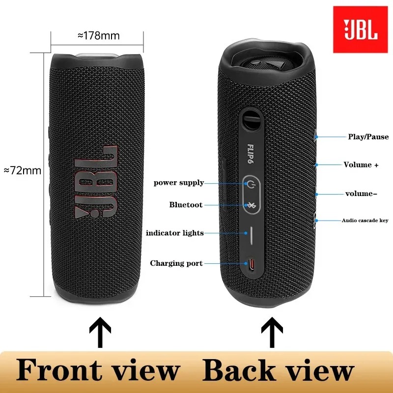JBL Flip 6 Compact Outdoor Blu - đánh giá và giá Jbl Speaker Flip 6