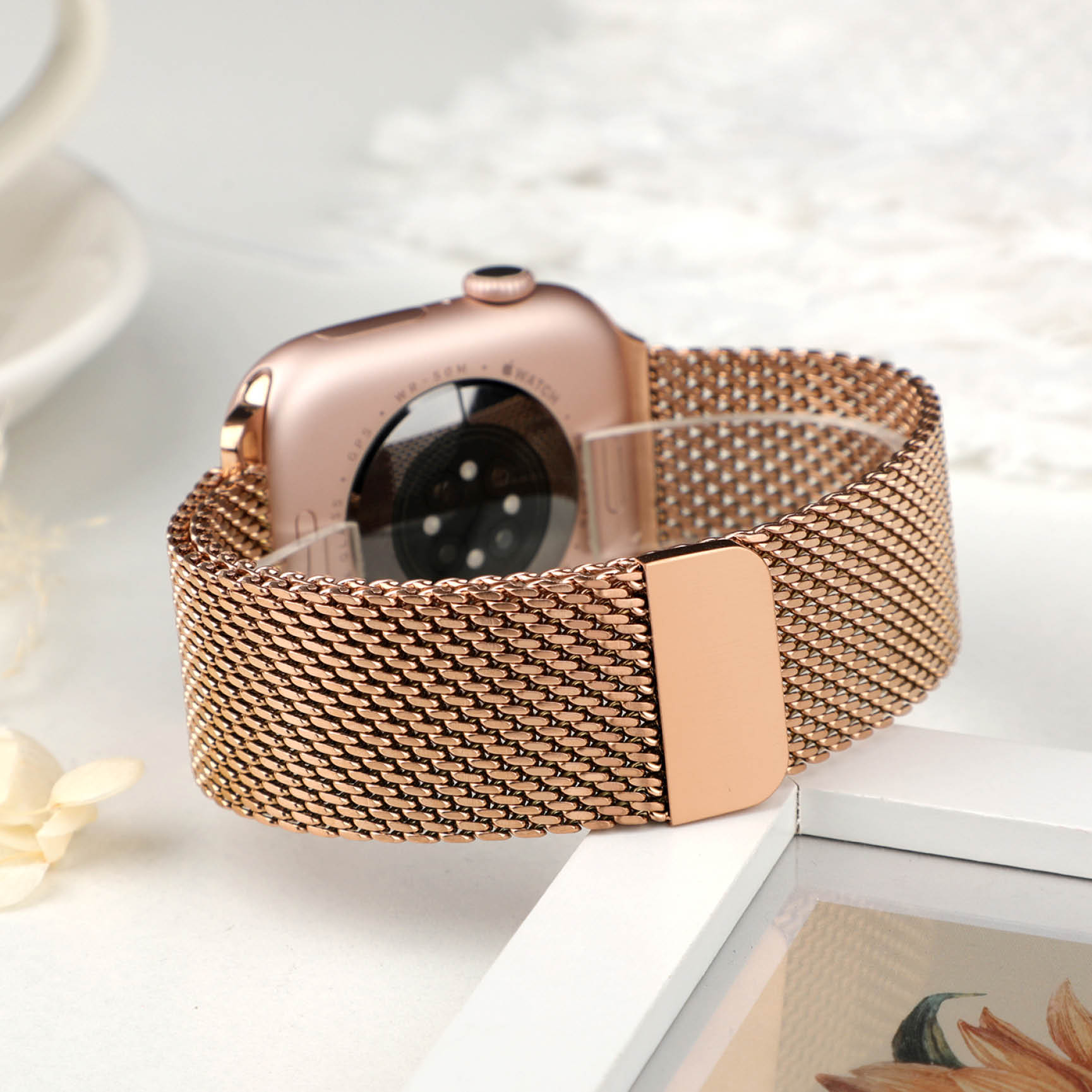 Thick Metal Strap for Apple Wa - đánh giá và giá Mesh Coil Strip
