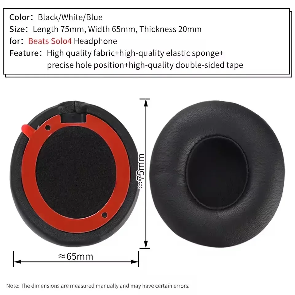 Earpads Suitable for Beats Sol - đánh giá và giá Beats Headphone Solo 4